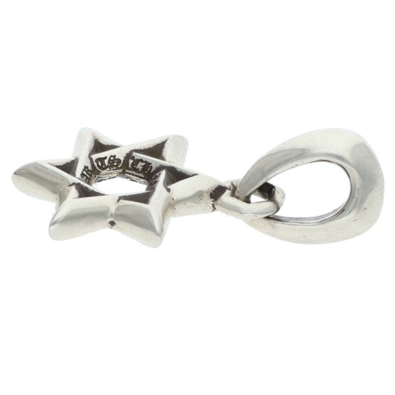 Chrome Hearts 925 Silver Star of David Charm