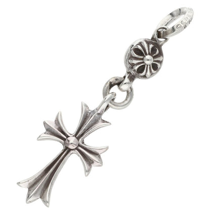 Chrome Hearts 925 Silver 1 Ball Tiny CH Cross Size ONE SIZE