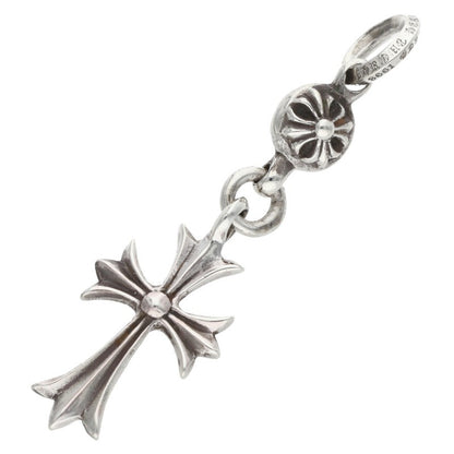 Chrome Hearts 925 Silver 1 Ball Tiny CH Cross Size ONE SIZE
