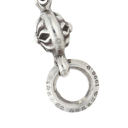 Chrome Hearts 925 Silver 1 Ball Tiny CH Cross Size ONE SIZE
