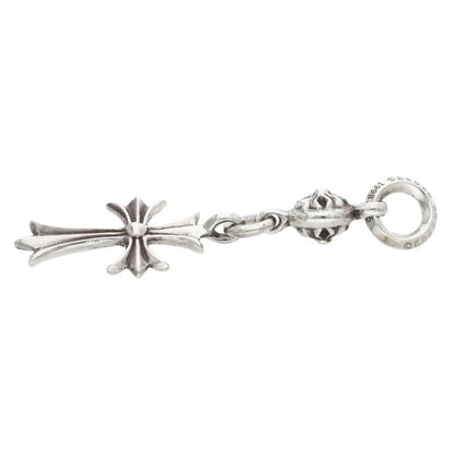 Chrome Hearts 925 Silver 1 Ball Tiny CH Cross Size ONE SIZE