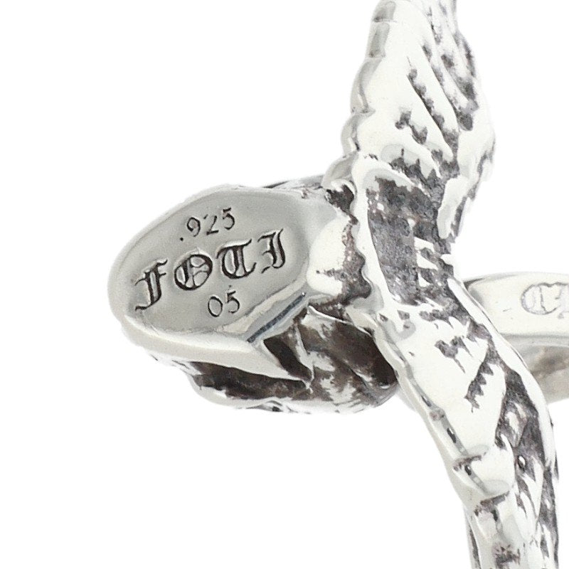 Chrome Hearts 925 Silver Foti Mahalia Paper Size ONE SIZE