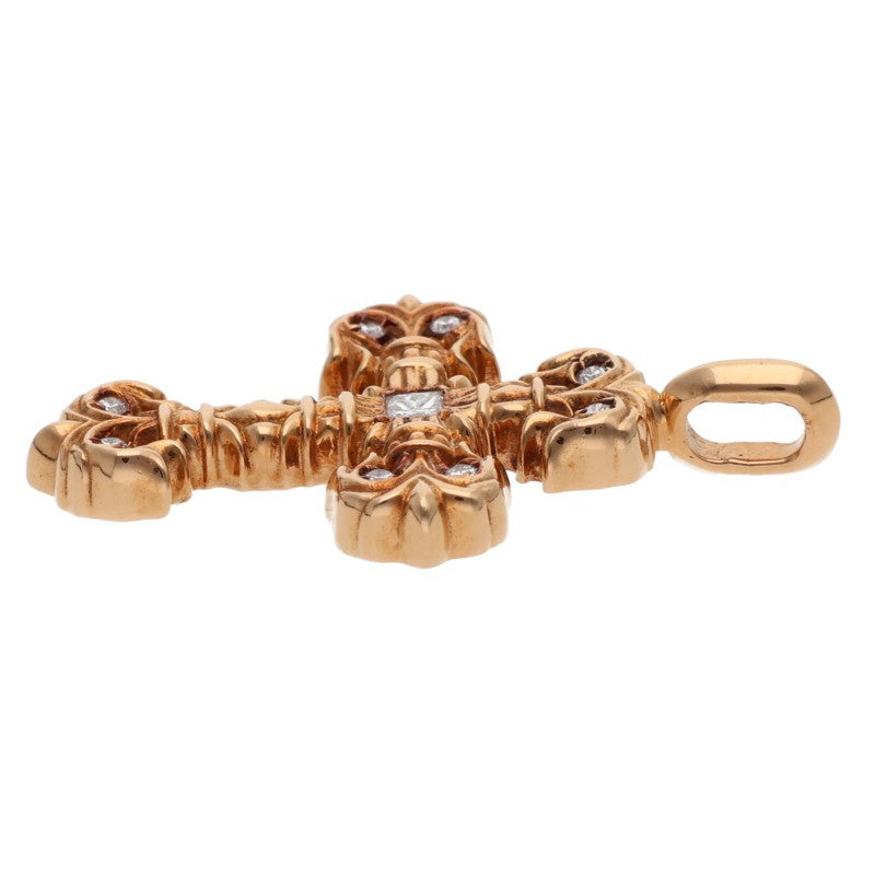 Chrome Hearts 22K Tiny Filigree PAVE Diamond Size ONE SIZE