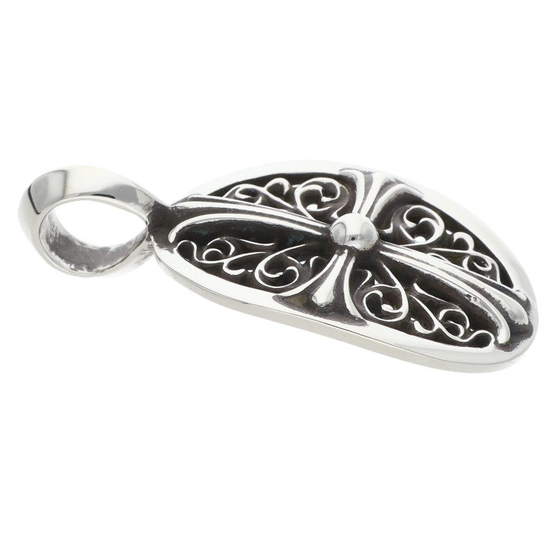 Chrome Hearts 925 Silver Classic Oval Pendant Size ONE SIZE