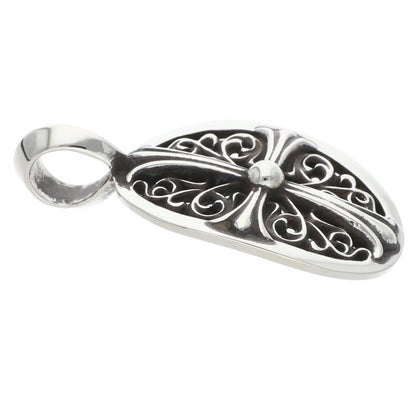 Chrome Hearts 925 Silver Classic Oval Pendant Size ONE SIZE