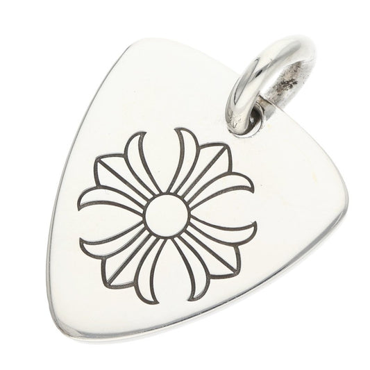 Chrome Hearts 925 Silver Guitar Pick Pendant Size ONE SIZE