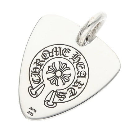 Chrome Hearts 925 Silver Guitar Pick Pendant Size ONE SIZE