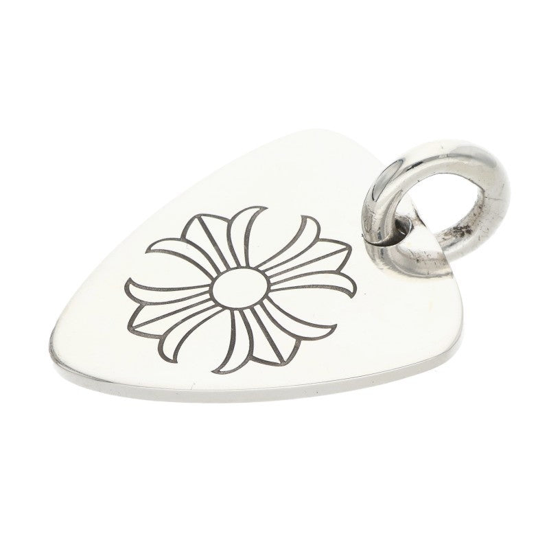 Chrome Hearts 925 Silver Guitar Pick Pendant Size ONE SIZE