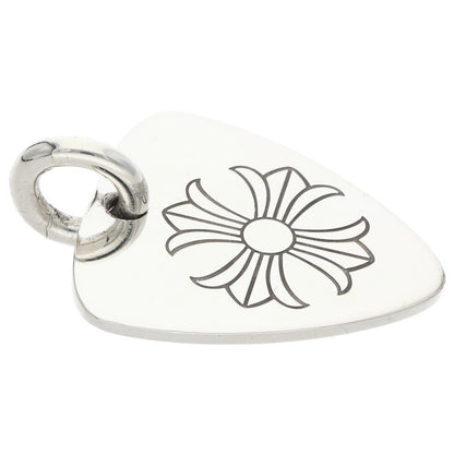 Chrome Hearts 925 Silver Guitar Pick Pendant Size ONE SIZE