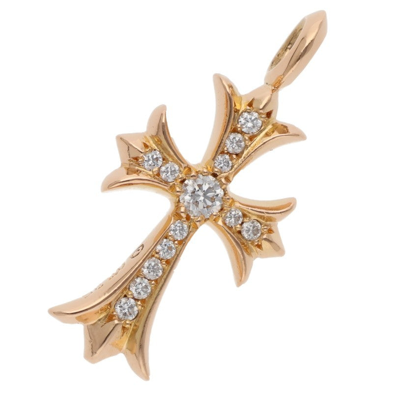 Chrome Hearts 22K Tiny Fat Cross PAVE Diamond Size ONE SIZE