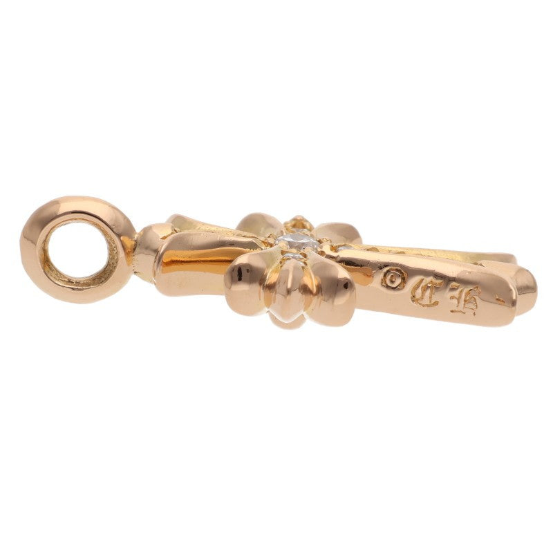 Chrome Hearts 22K Tiny Fat Cross PAVE Diamond Size ONE SIZE