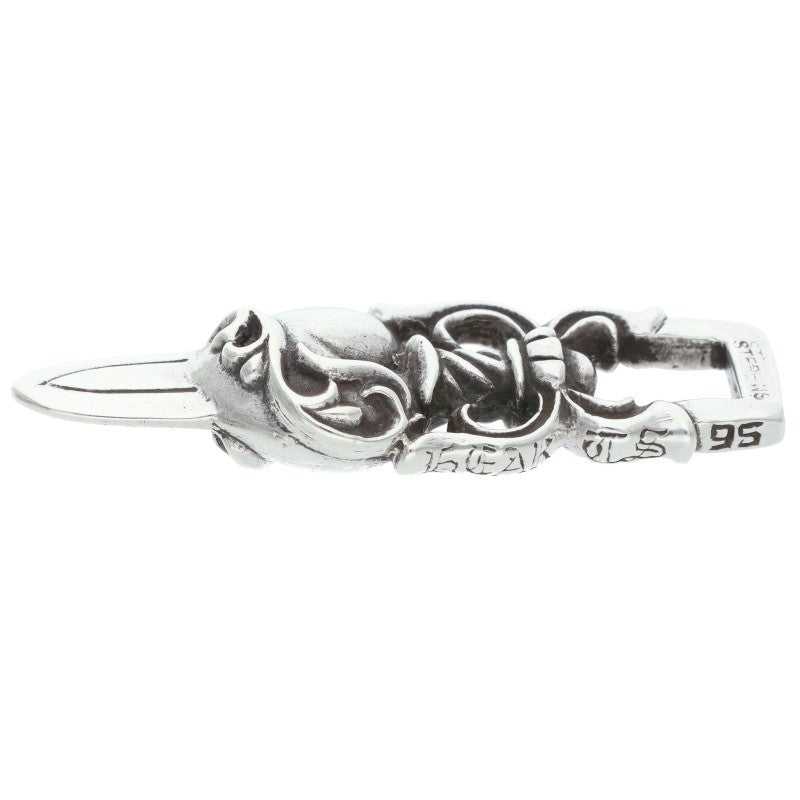Chrome Hearts Dagger Heart Sterling Silver Size ONE SIZE