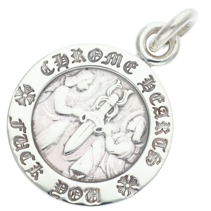 Chrome Hearts Angel Medal Charm V1 Sterling Size ONE SIZE