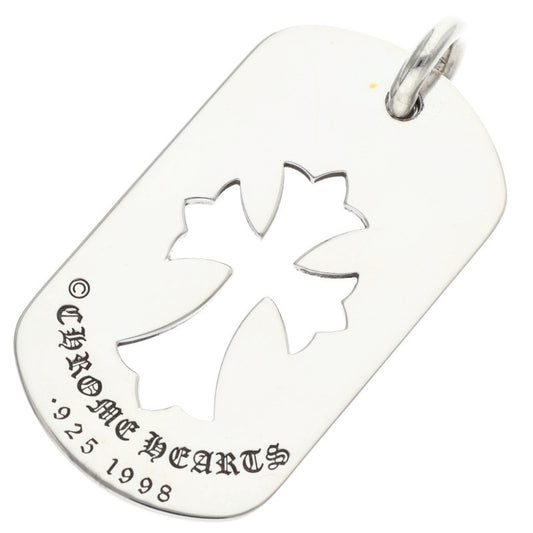 Chrome Hearts Large Cutout Cross Dog Tag Size ONE SIZE