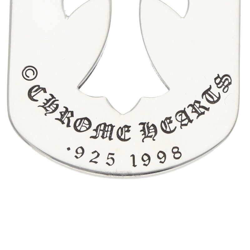 Chrome Hearts Large Cutout Cross Dog Tag Size ONE SIZE