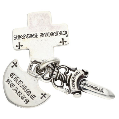 Chrome Hearts Old Three Trinkets Silver Charm Size ONE SIZE