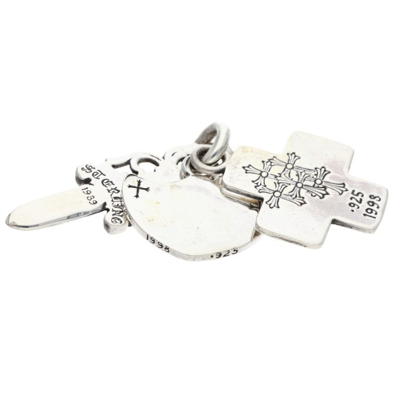 Chrome Hearts Old Three Trinkets Silver Charm Size ONE SIZE