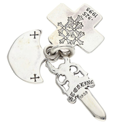 Chrome Hearts Old Three Trinkets Silver Charm Size ONE SIZE
