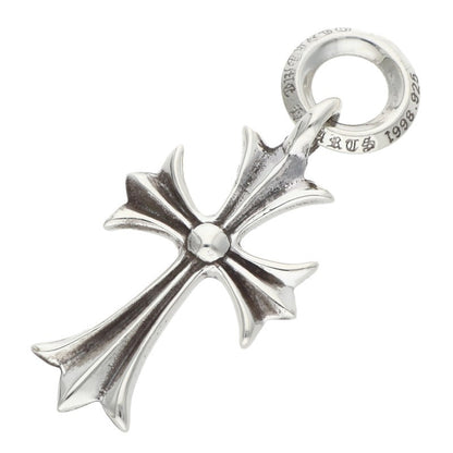 Chrome Hearts Tiny CH Cross Silver Charm