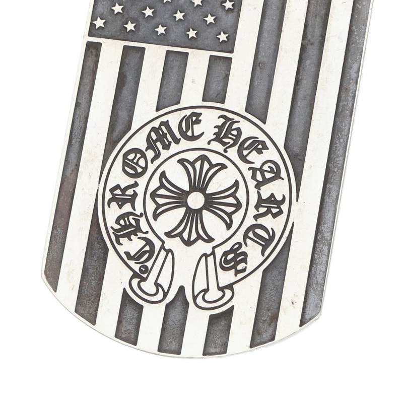Chrome Hearts Heroes Project Large Dog Tag 925