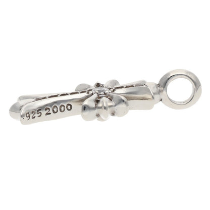 Chrome Hearts Tiny Fat Cross Pave Diamond 925 Size ONE SIZE