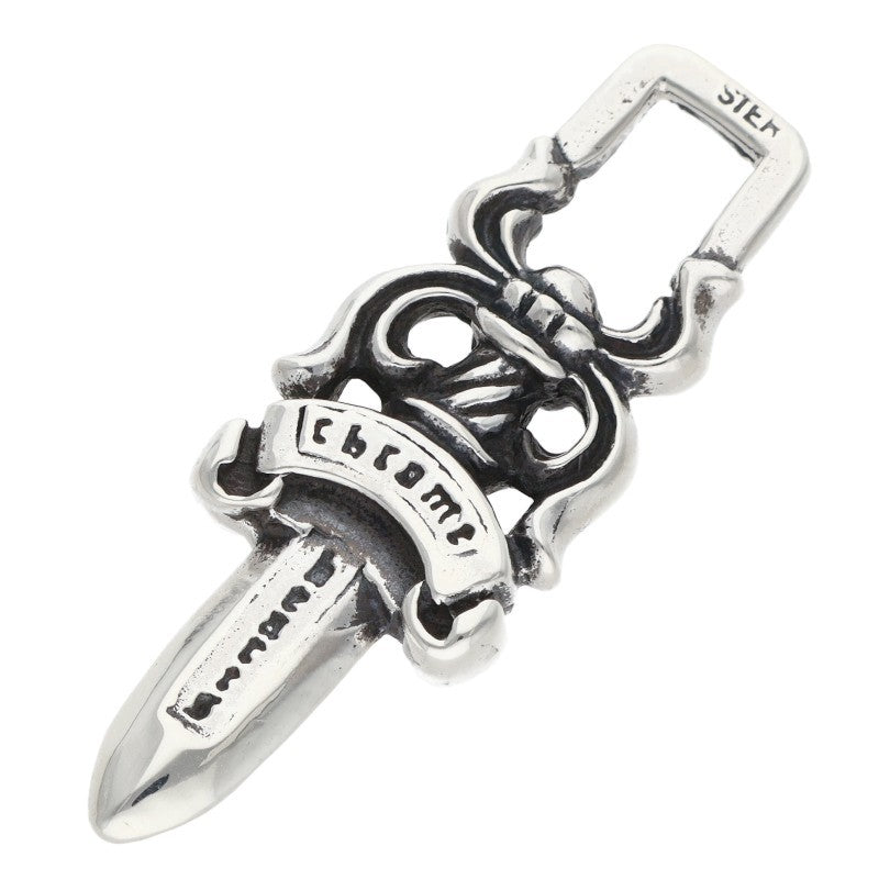 Chrome Hearts #5 Dagger Charm Silver Pendant Size ONE SIZE