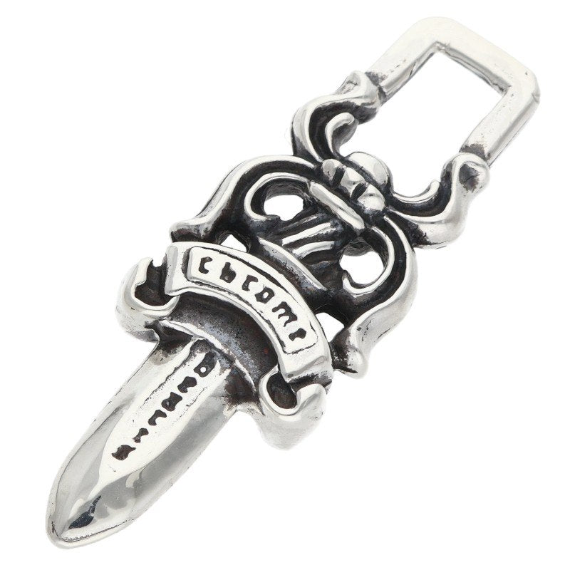 Chrome Hearts #5 Dagger Charm Silver Pendant Size ONE SIZE