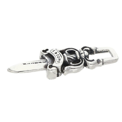 Chrome Hearts #5 Dagger Charm Silver Pendant Size ONE SIZE