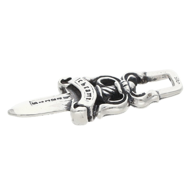 Chrome Hearts #5 Dagger Charm Silver Pendant Size ONE SIZE