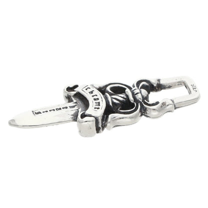 Chrome Hearts #5 Dagger Charm Silver Pendant Size ONE SIZE