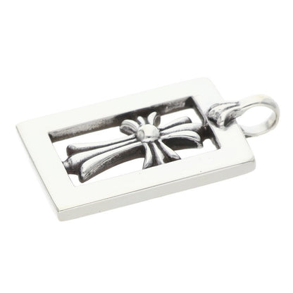 Chrome Hearts Framed Open Baby Fat Charm 925 Size ONE Silver