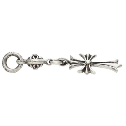 Chrome Hearts 1 Ball Tiny CH Cross Charm 925 Size ONE Silver