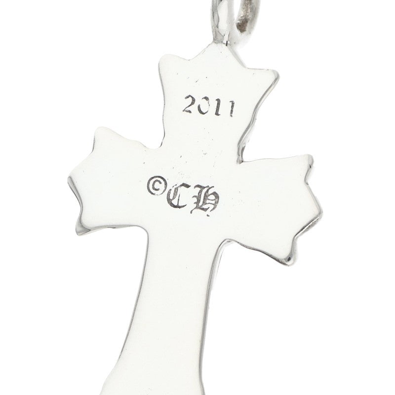 Chrome Hearts Double CH Cross Sterling Silver Size ONE SIZE