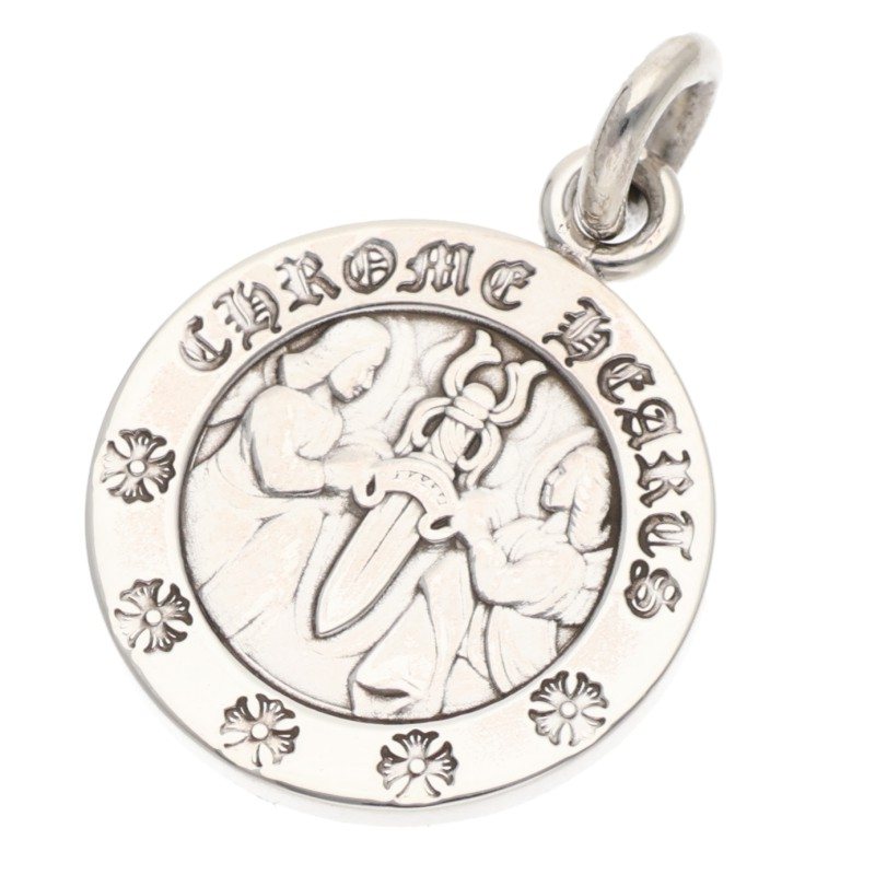 Chrome Hearts Angel Medal Charm V2 Sterling Size ONE SIZE