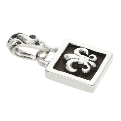Chrome Hearts Framed BS Fleur Charm 925 Silver Size ONE SIZE
