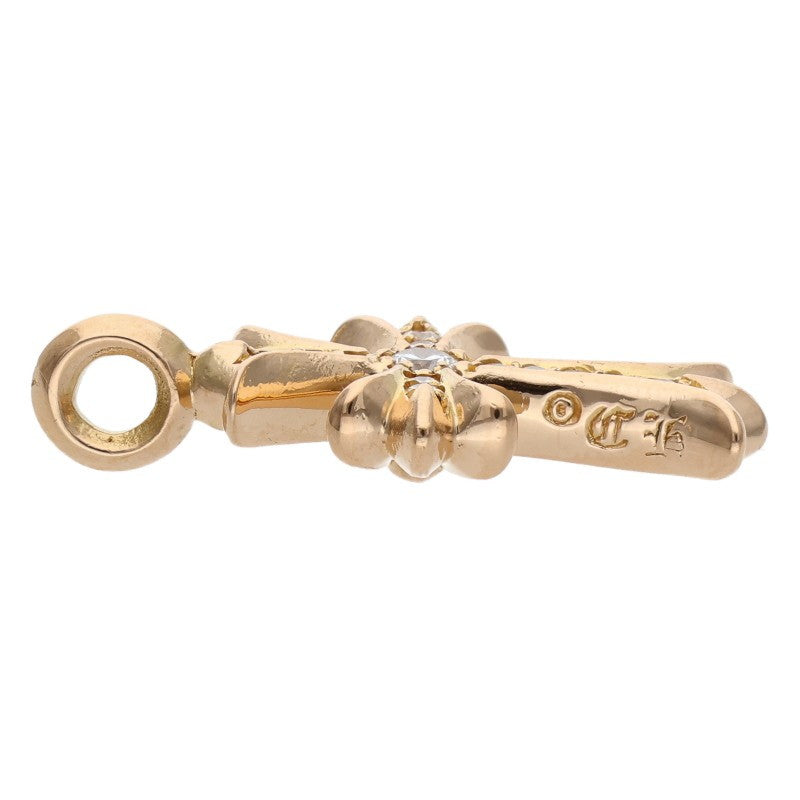 Chrome Hearts 22K Tiny Fat Cross Pave Dia Size ONE SIZE