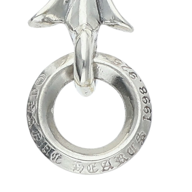 Chrome Hearts Silver 925 Tiny CH Cross Charm Size ONE SIZE