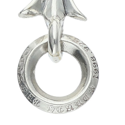 Chrome Hearts Silver 925 Tiny CH Cross Charm Size ONE SIZE