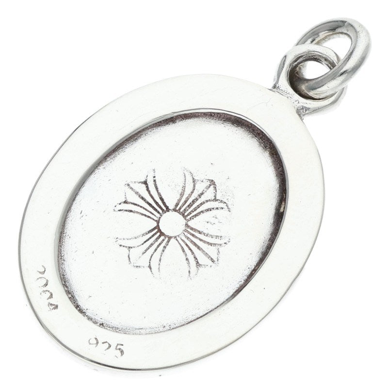 Chrome Hearts Angel Medal Oval Silver Pendant Size ONE SIZE