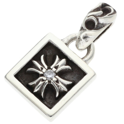 Chrome Hearts Framed CH Plus 1 Charm Necklace Size ONE SIZE