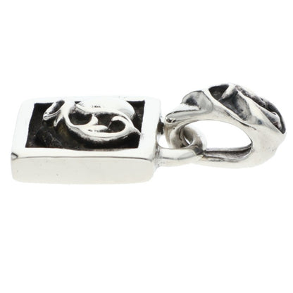 Chrome Hearts Framed Heart Charm Silver Size ONE SIZE