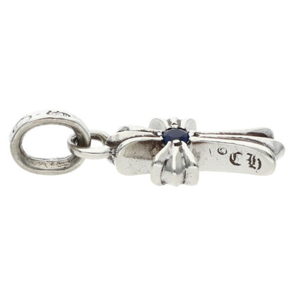 Chrome Hearts Baby Fat Cross Sapphire Silver Size ONE SIZE