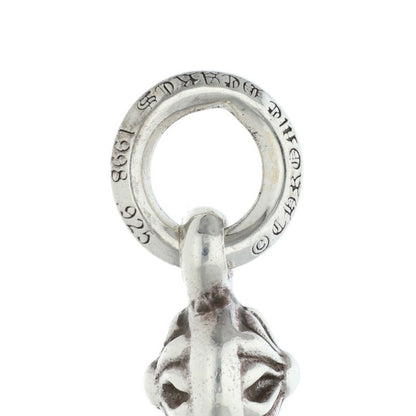 Chrome Hearts 1 Ball Tiny CH Silver Necklace Size ONE SIZE