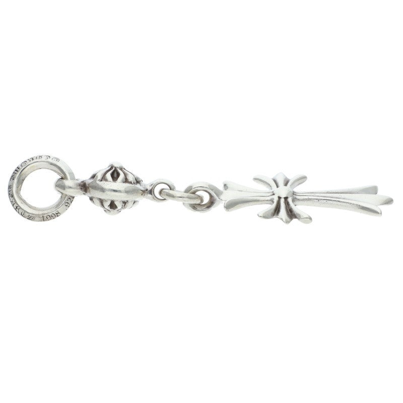Chrome Hearts 1 Ball Tiny CH Silver Necklace Size ONE SIZE
