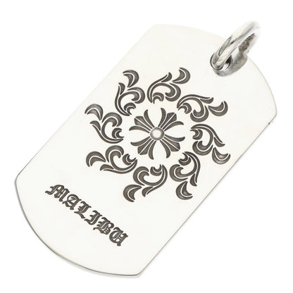 Chrome Hearts Malibu LTD Large Dog Tag Silver Size ONE SIZE