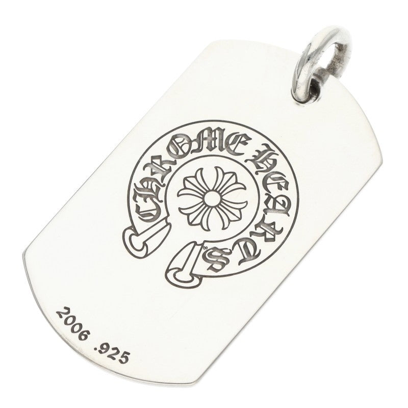 Chrome Hearts Malibu LTD Large Dog Tag Silver Size ONE SIZE