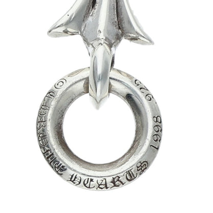 Chrome Hearts Tiny CH Cross Silver Necklace Size ONE SIZE