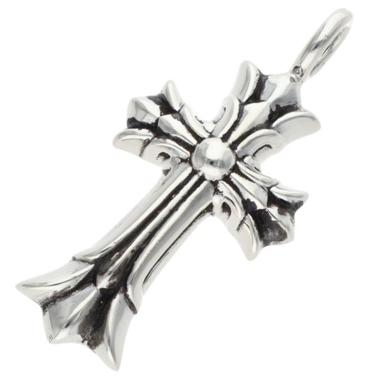 Chrome Hearts Double CH Cross Silver 925 Charm Size ONE SIZE