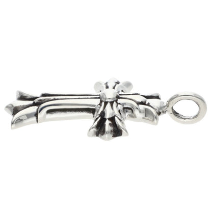 Chrome Hearts Double CH Cross Silver 925 Charm Size ONE SIZE