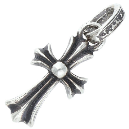 Chrome Hearts Baby Fat Cross Charm Necklace Size ONE Silver